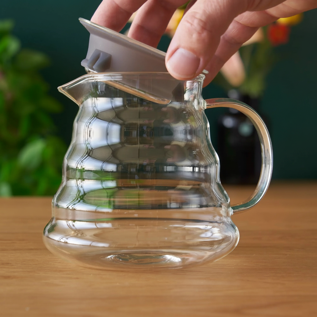 Clean glass teapot image 3